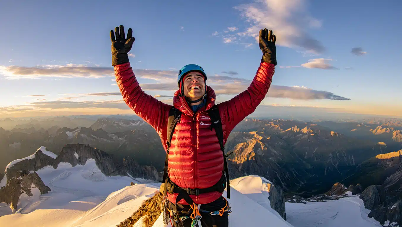 “Tout le monde est handicapé” : l’incroyable revanche de cet alpiniste malvoyant de 32 ans