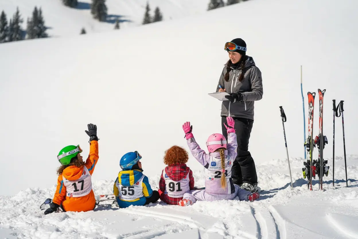 Ni Ourson ni Flocon : voici les vraies étapes clés de l’apprentissage du ski enfant