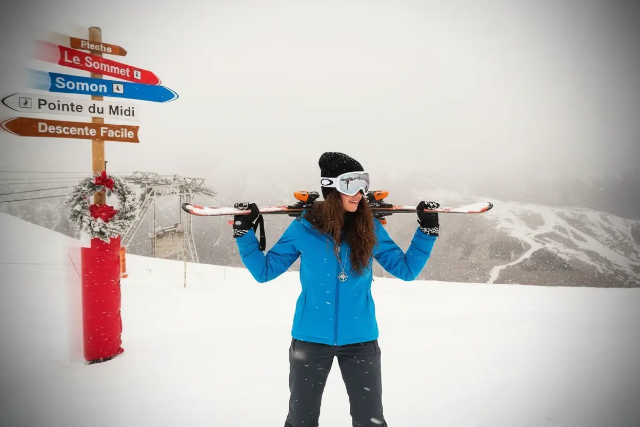 3600 mètres d’altitude : ce domaine offre la piste de ski continue la plus vertigineuse