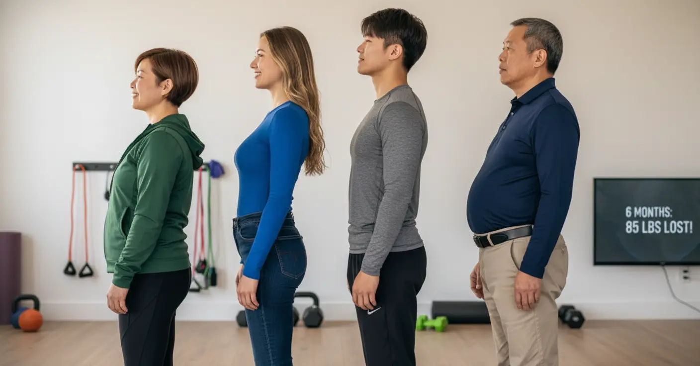 Six mois de régime : la transformation spectaculaire de toute une famille dévoilée en photos