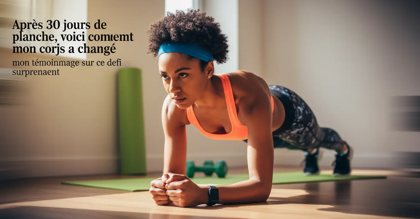 “Après 30 jours de planche, voici comment mon corps a changé” : mon témoignage sur ce défi surprenant