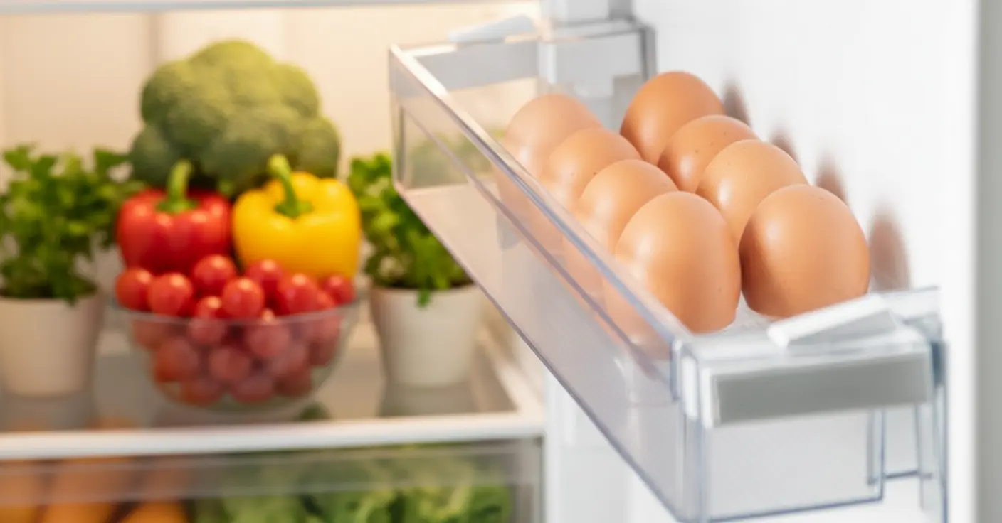La vraie utilité du range-œuf dans le frigo enfin révélée : vous ne devinerez jamais à quoi il sert vraiment