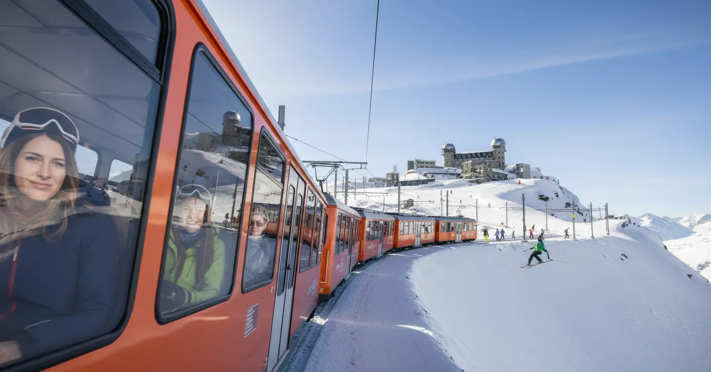 Les stations de ski européennes où l’on arrive (presque) skis aux pieds en train depuis la France