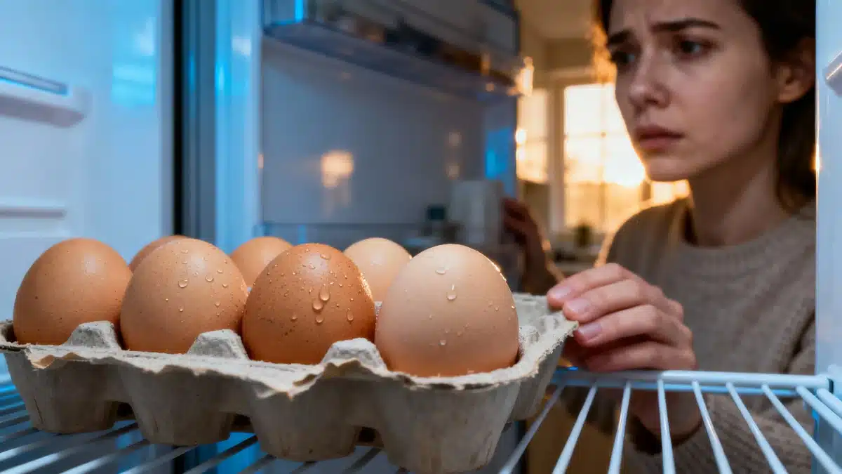 Pourquoi garder vos œufs dans la porte du frigo pourrait mettre votre santé en danger selon les experts